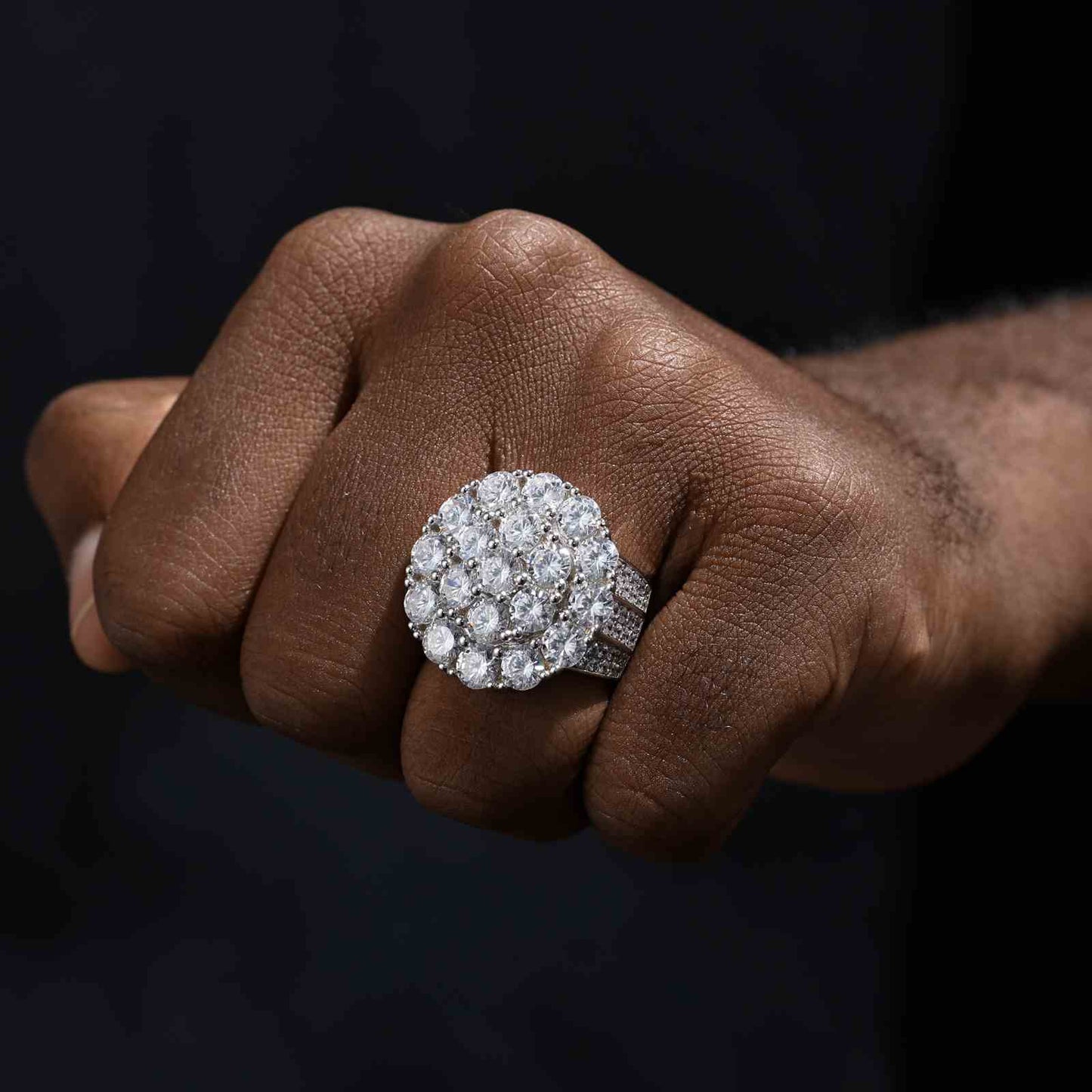 Diamlux Fully iced out Rings