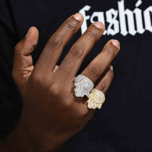 Diamlux Fully iced out Rings
