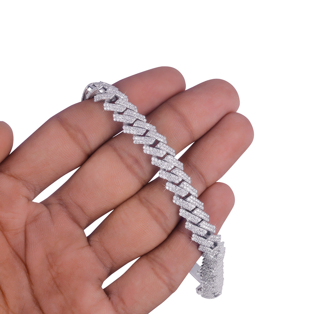 Diamlux cuban link Bracelet