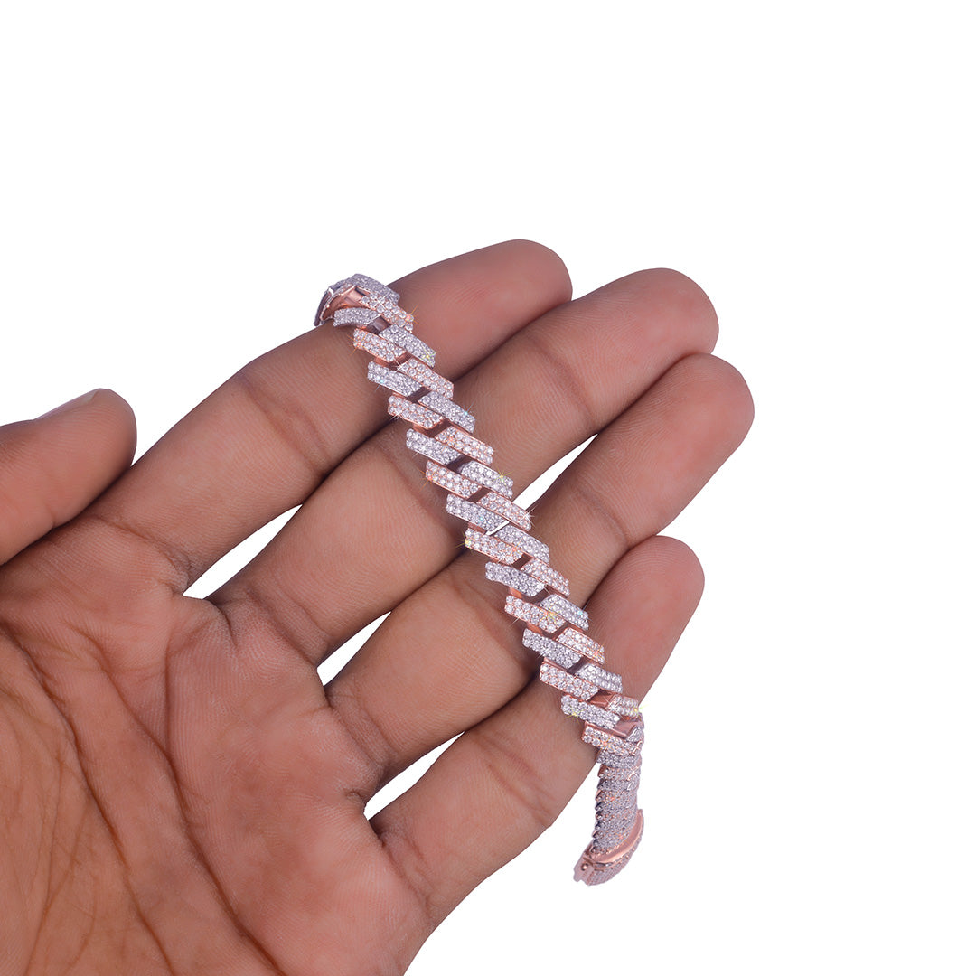 Diamlux cuban link Bracelet