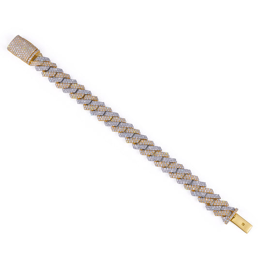 Diamlux cuban link Bracelet