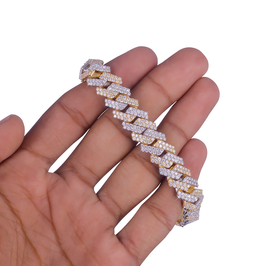 Diamlux cuban link Bracelet