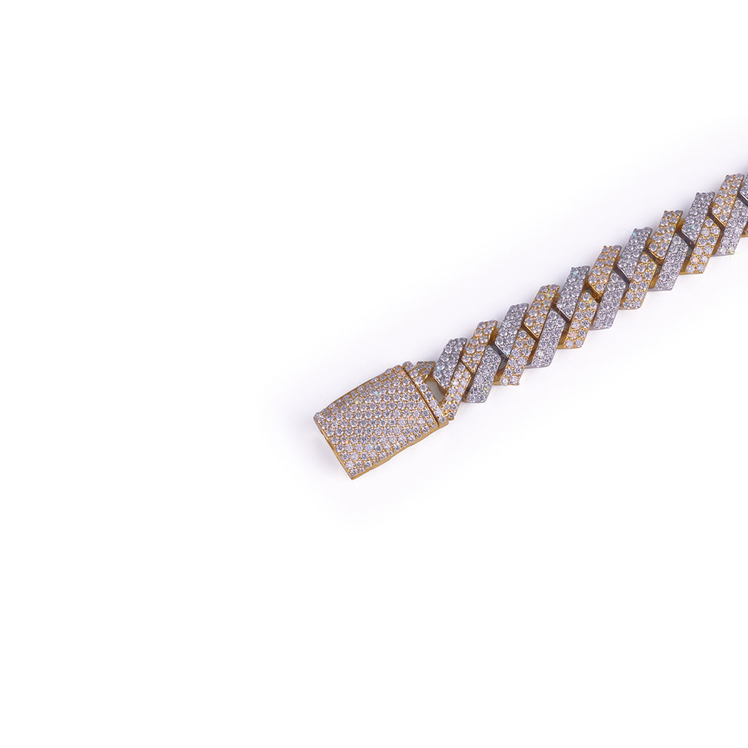 Diamlux cuban link Bracelet