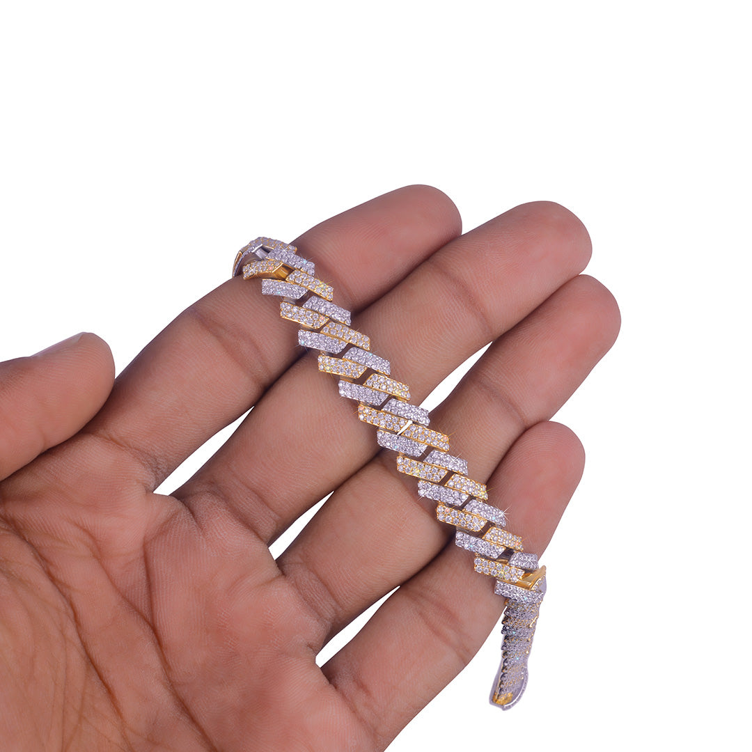 Diamlux cuban link Bracelet