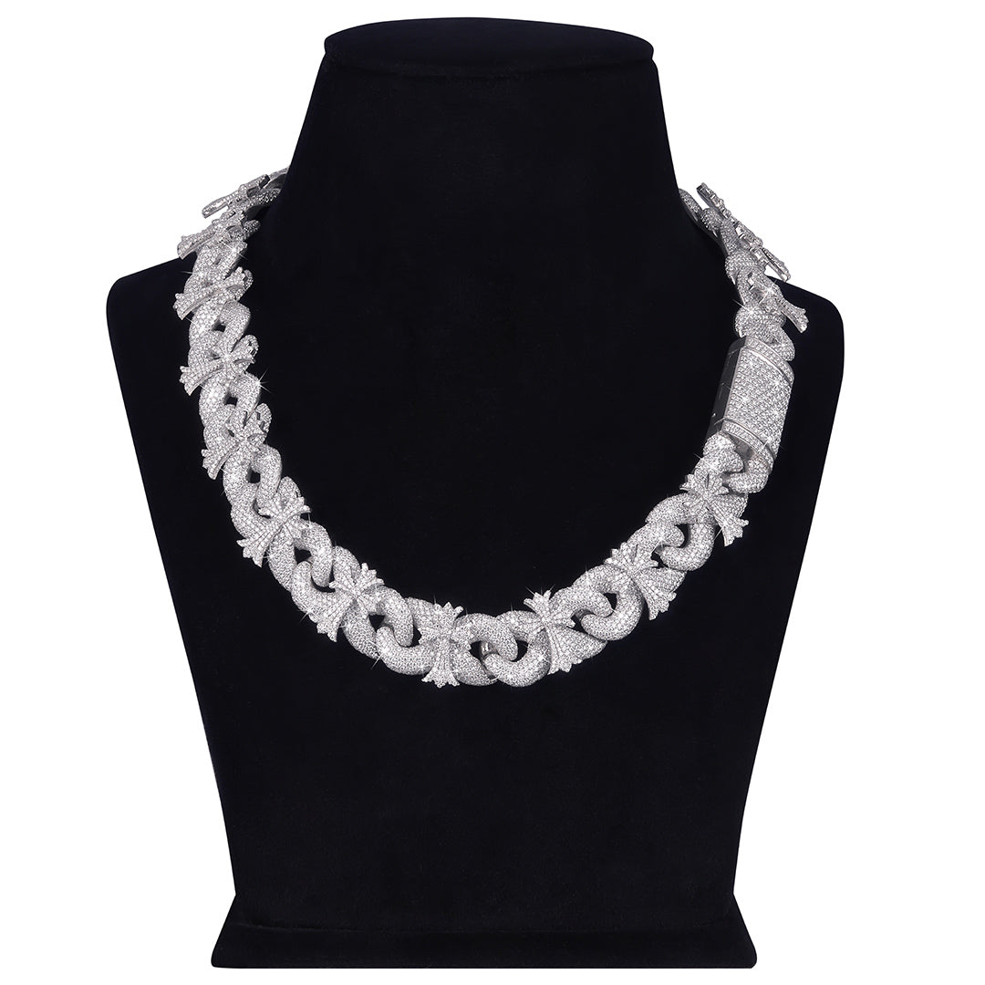 Premium Iced Crown Link Cuban Chain