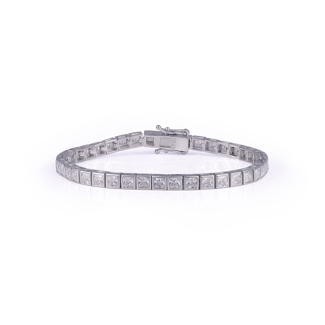 Diamlux White Gold Bracelet