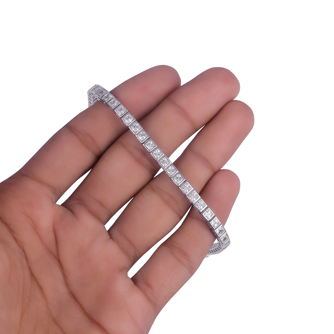 Diamlux White Gold Bracelet