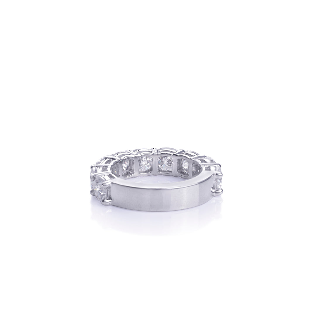 Eternity Round Cut Diamond Band Diamlux
