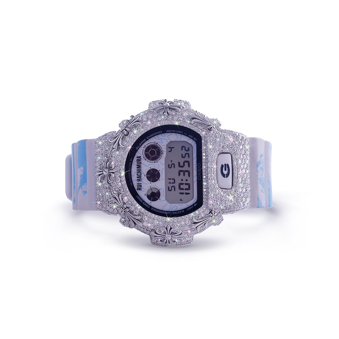 G-Shock DX-GS-0110 – Desert Camo with Handcrafted Diamond Detailing