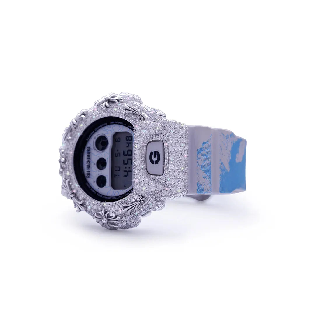 G-Shock DX-GS-0110 – Desert Camo with Handcrafted Diamond Detailing Diamlux