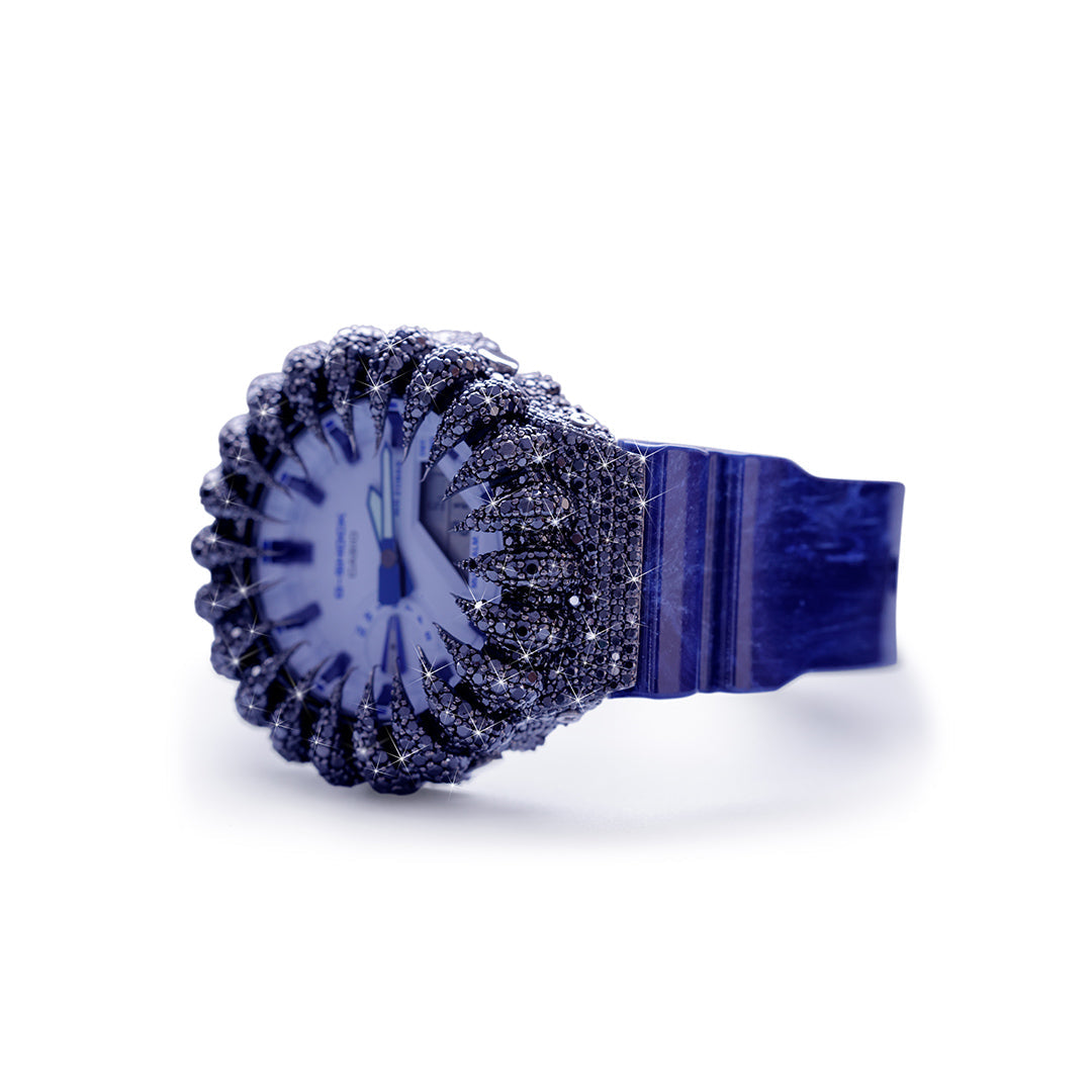 Purple Stone Analog-Digital G-Shock – Galaxy Edition Diamlux