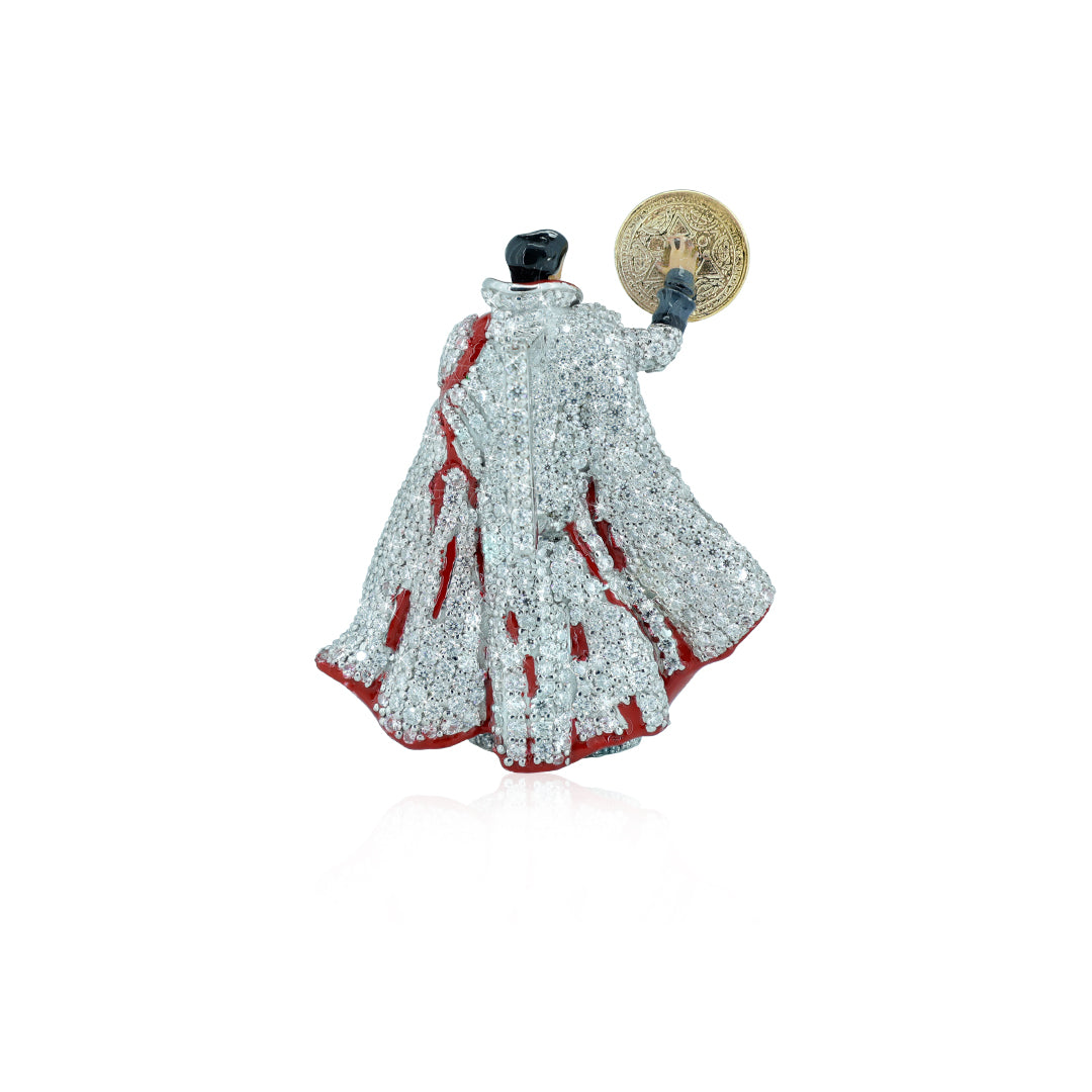 "Dr. Strange" Pendant with VVS Moissanite Diamond Diamlux