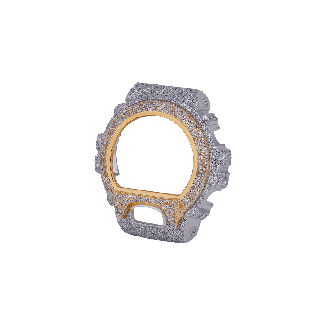 G-Shock Watch Bezel - VVS Moissanite Diamond Diamlux