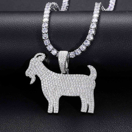  Diamlux Goat Charm Pendant
