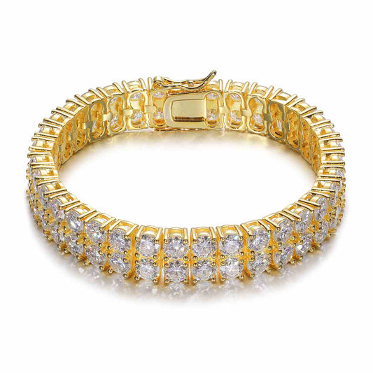 Diamlux  Two  tone  Bracelet