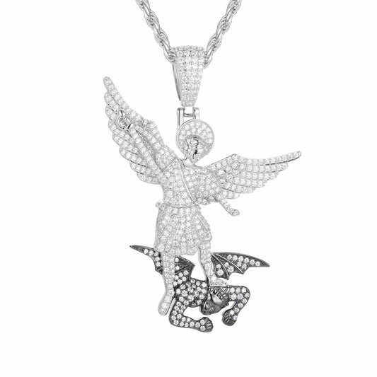 Angle and Demon Pendant