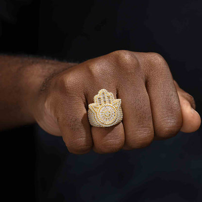 Diamlux Fully iced out Rings