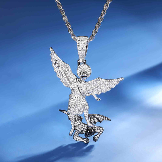 Angle and Demon Pendant