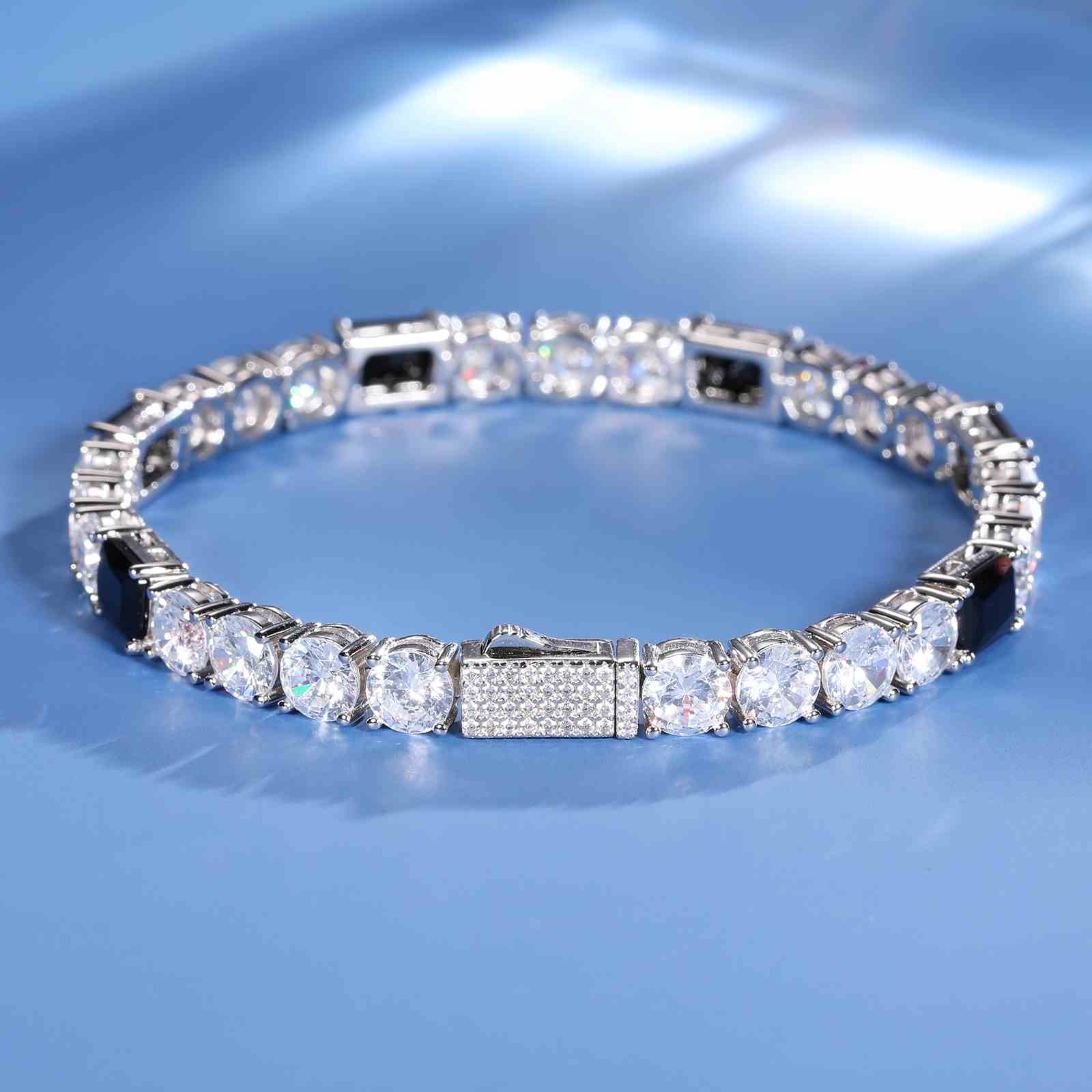 Diamlux  Two  tone  Bracelet