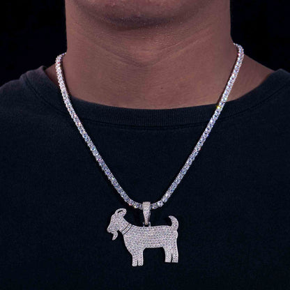  Diamlux Goat Charm Pendant