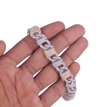 Diamlux White Gold Bracelet