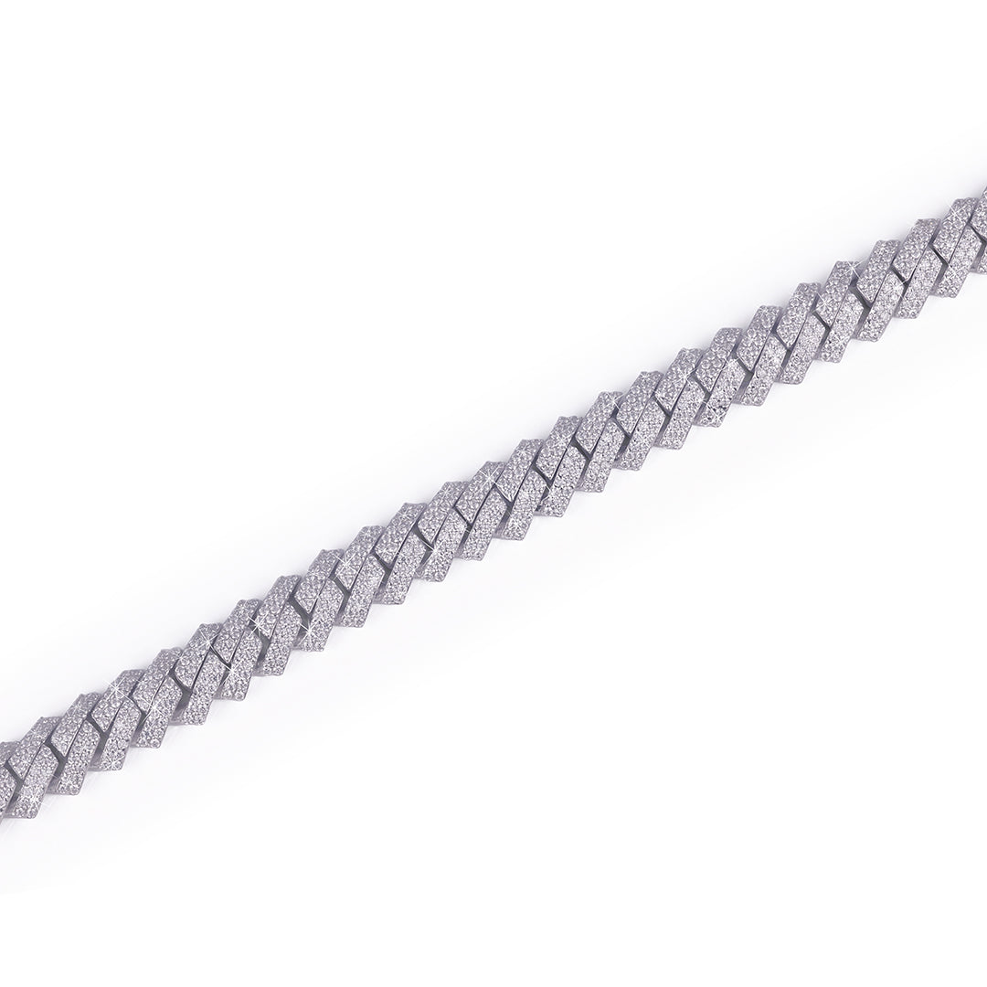 Diamlux cuban link Bracelet