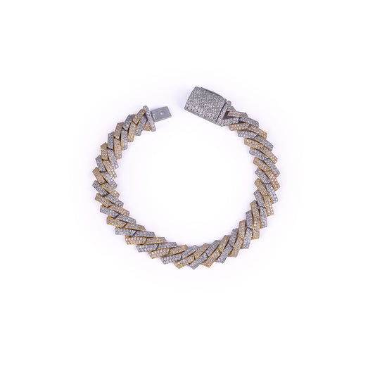 Diamlux cuban link Bracelet