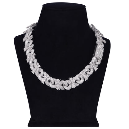 Premium Iced Crown Link Cuban Chain