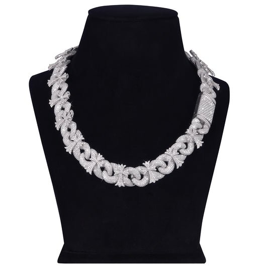 Premium Iced Crown Link Cuban Chain