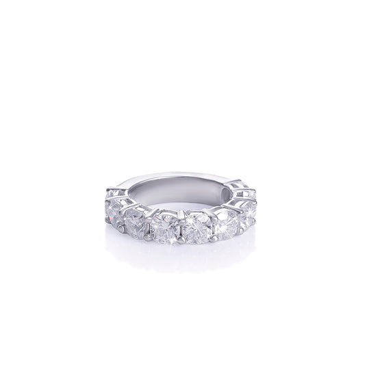 Eternity Round Cut Diamond Band