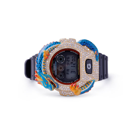 Dragon Edition -Dragon Bezzel With NAtural Diamond - G-S