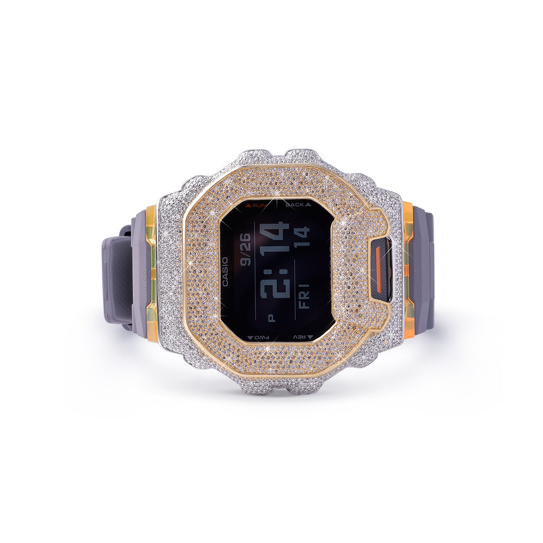 Two-Tone Bezzel with Natural Diamond G-Shock