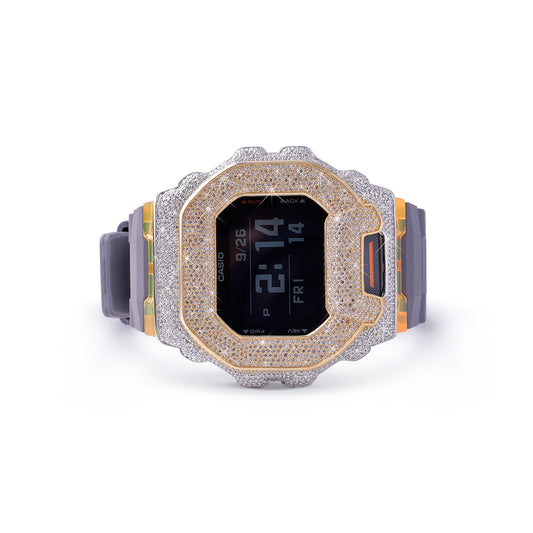 Two-Tone Bezzel with Natural Diamond G-Shock