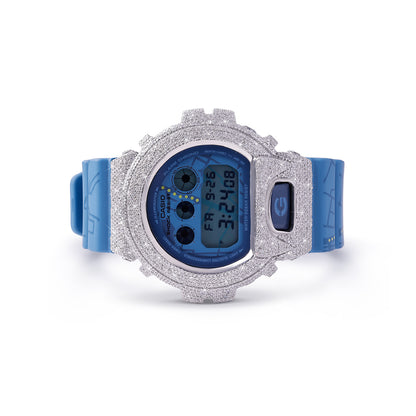 Blue Dial With Natural Diamond G-Shock