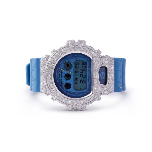 Blue Dial With Natural Diamond G-Shock