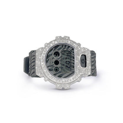 G-Shock Elegant Look Bezel With Moissanite Diamond  
