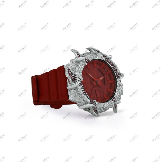Thunder Moissanite Diamond Bezel G- Shock Watch Diamlux