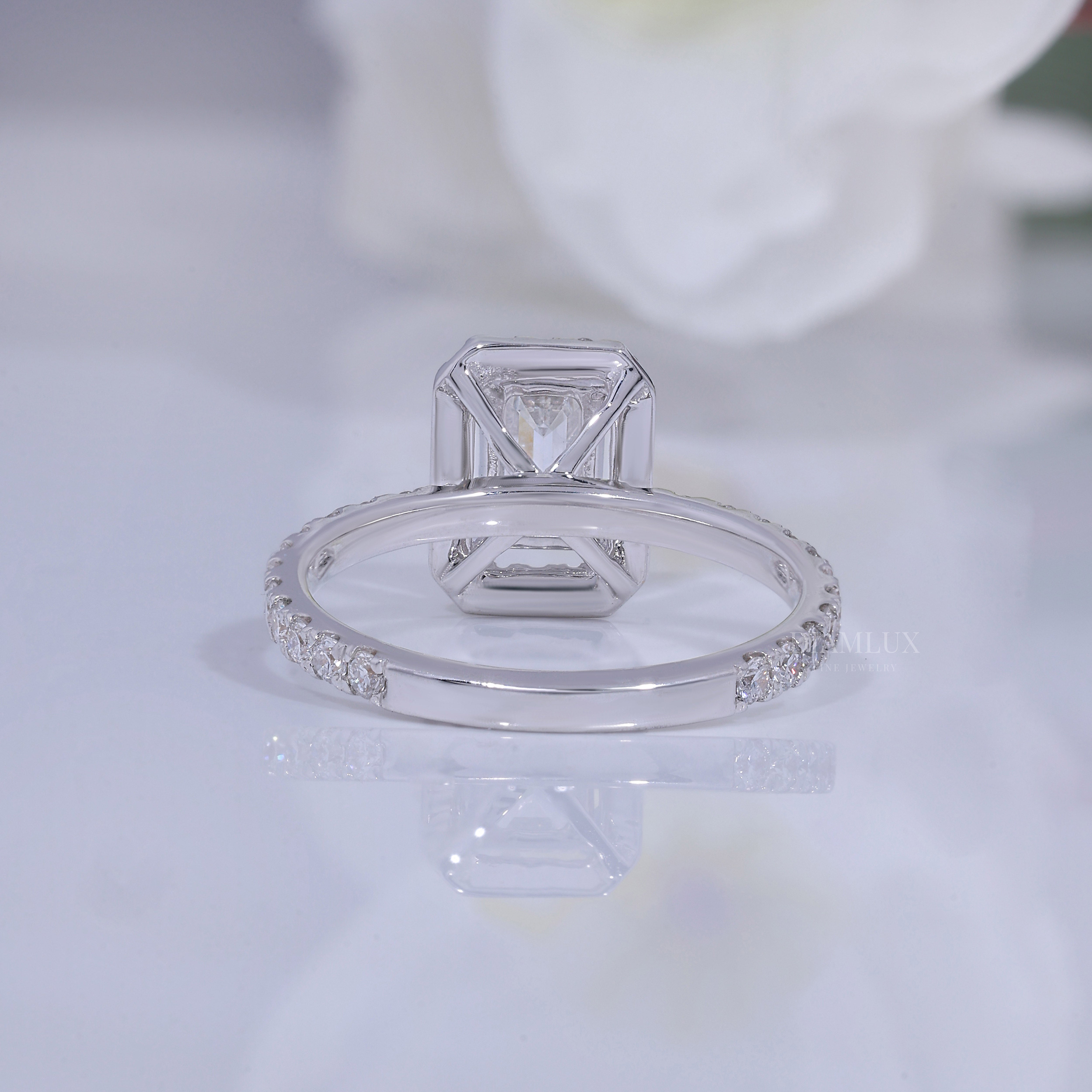 10kt Gold Lab Diamond Ring Diamlux Fine Jewelry