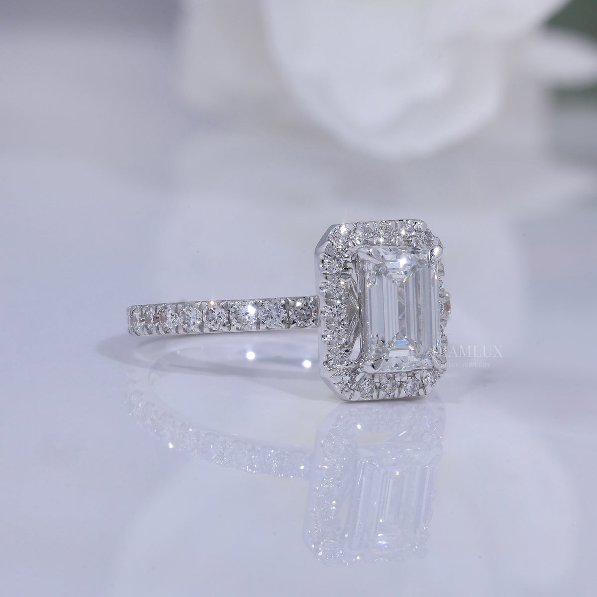 10kt Gold Lab Diamond Ring Diamlux Fine Jewelry