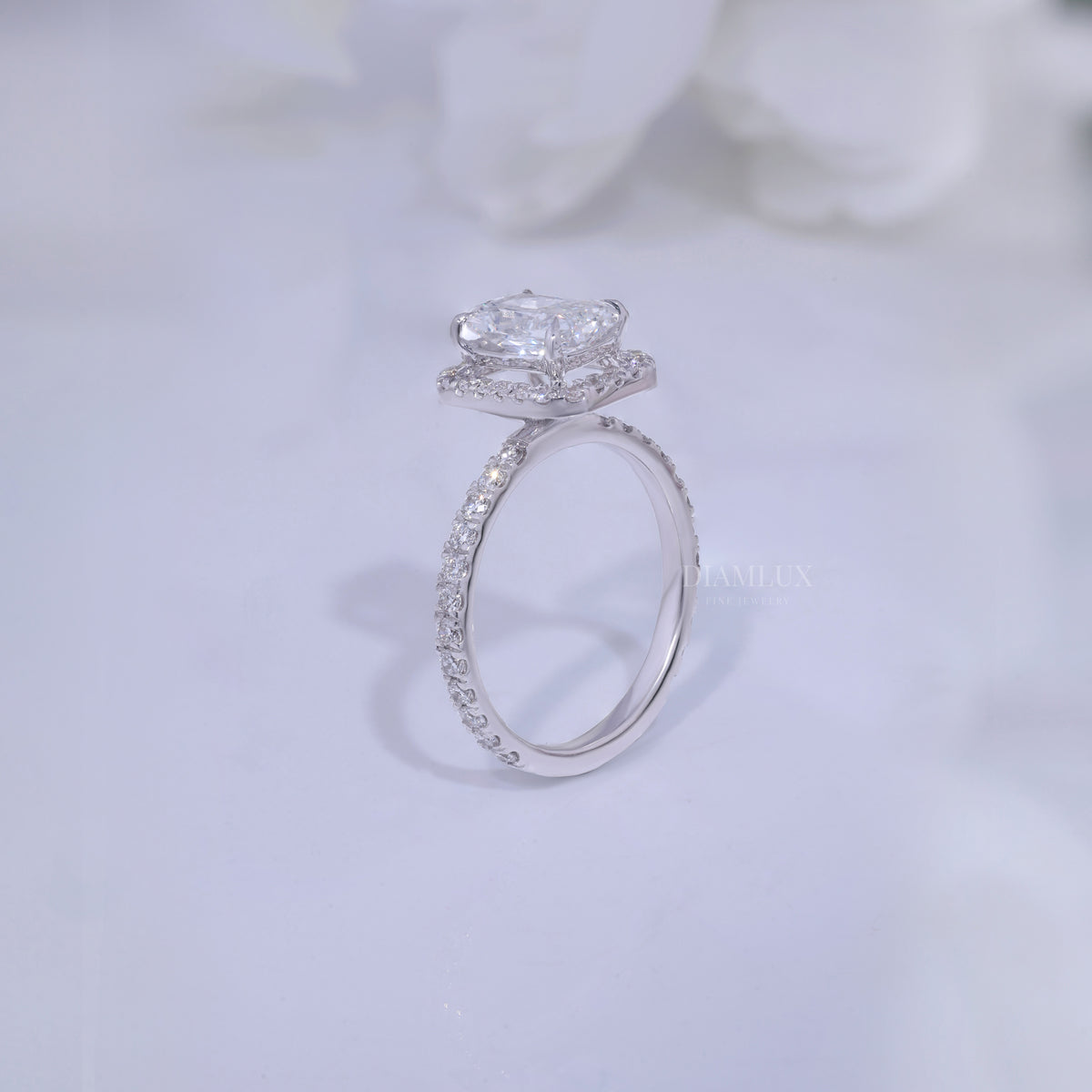 10kt Gold Lab Diamond Ring Diamlux Fine Jewelry