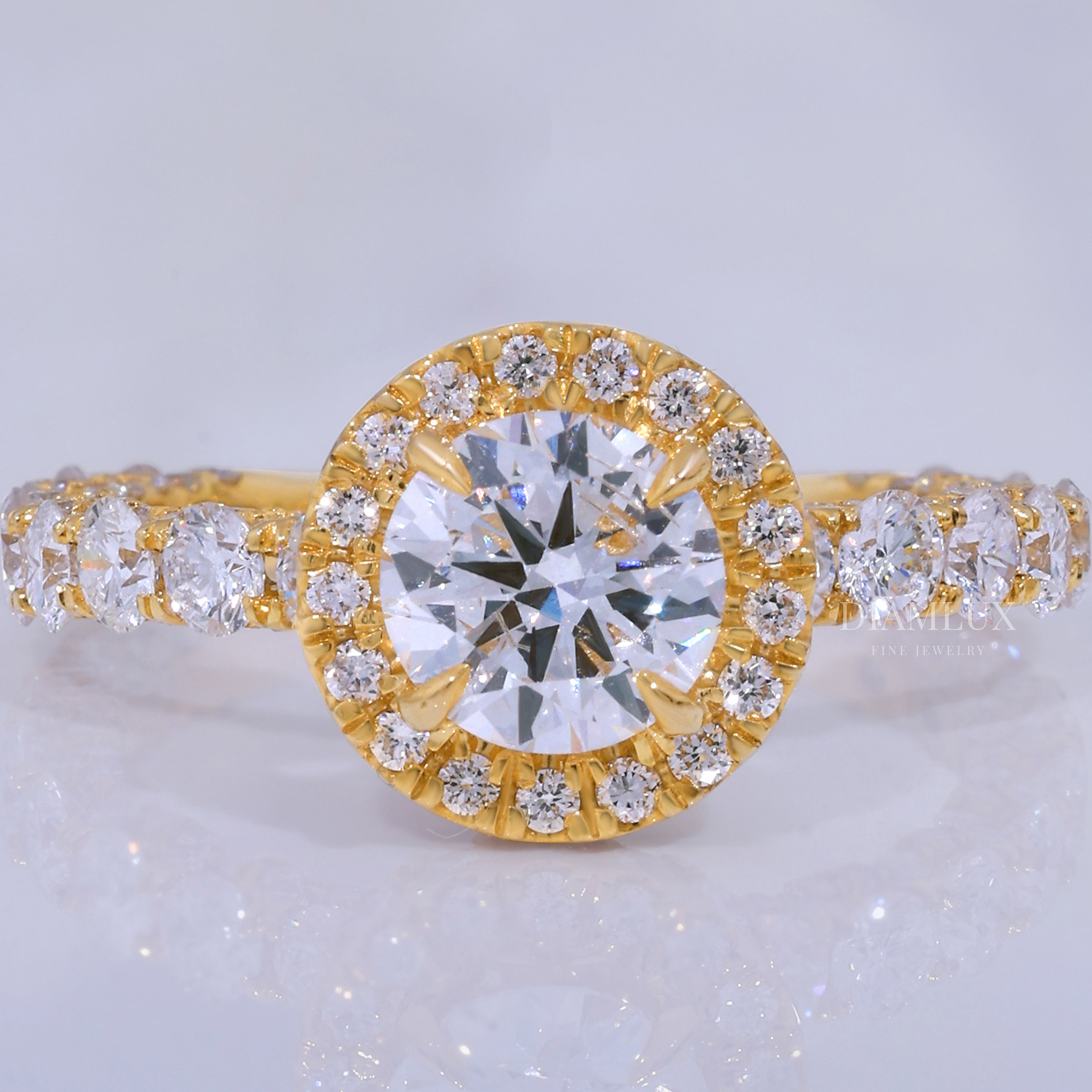 10kt Gold Diamond Ring Diamlux Fine Jewelry
