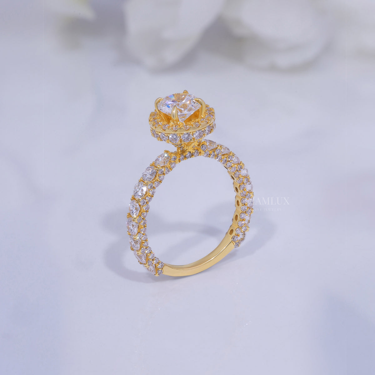 10kt Gold Diamond Ring Diamlux Fine Jewelry