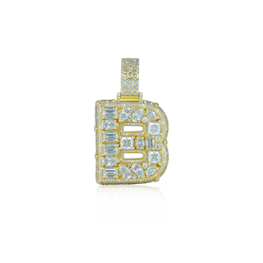 Letter pendant diamlux