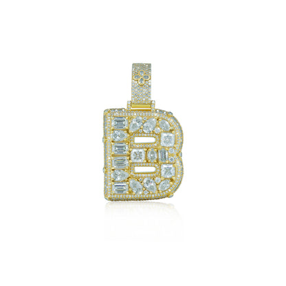 Letter pendant diamlux