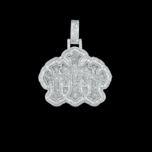 Customize "3Cross" Pendant Deposit $100 Diamlux