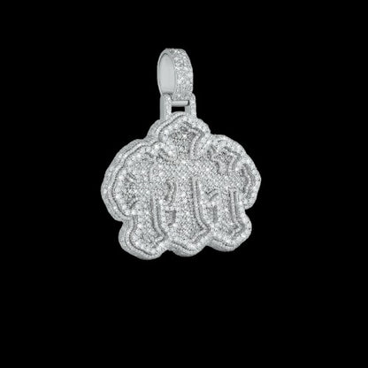 Customize "3Cross" Pendant Deposit $100 Diamlux