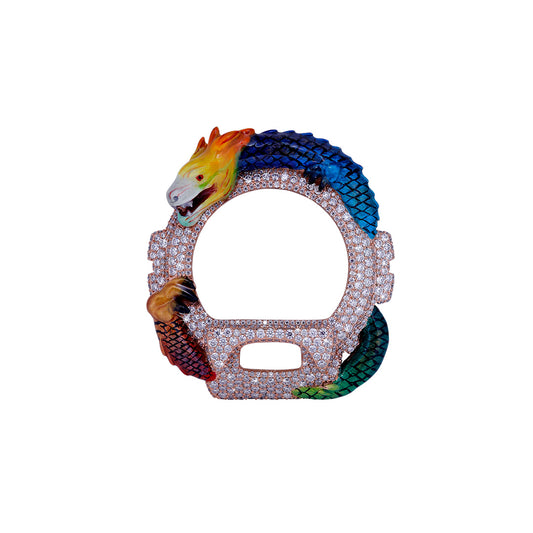 Dragon Bezel - New Edition with VVS Moissanite Diamond Diamlux
