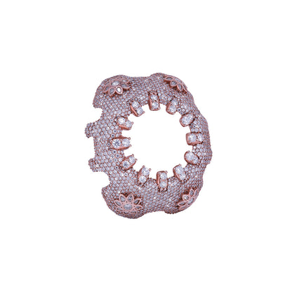 Fully Iced-out G- Shock Watch Bezel With VVS Moissanite Diamond Diamlux