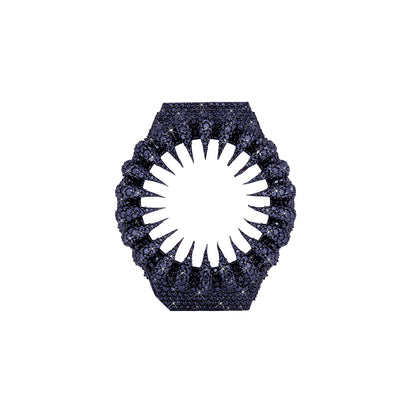 G-Shock Bezel - VVS Moissanite Diamond (Black) Diamlux