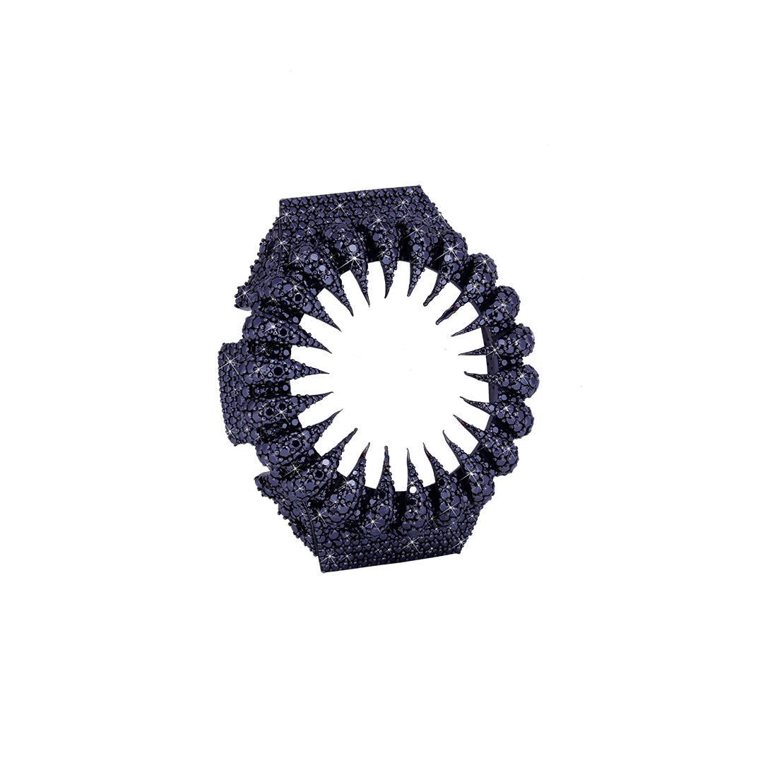 G-Shock Bezel - VVS Moissanite Diamond (Black) Diamlux